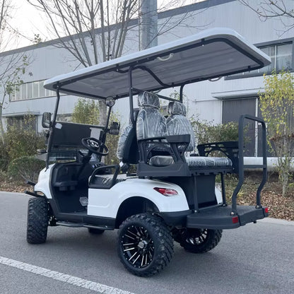 2/4/6/8 Seats Hunting Golf Cart Street Legal Electric off Road Golf Carts Car Buggy Golf Scooter Gocart