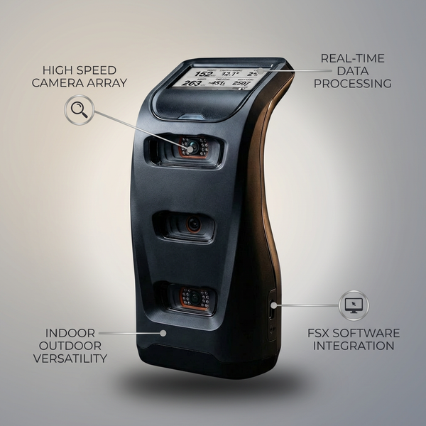 Golf Launch Monitor Pro with High Speed Cameras Indoor Outdoor Simulator FSX Software — Lifestyle